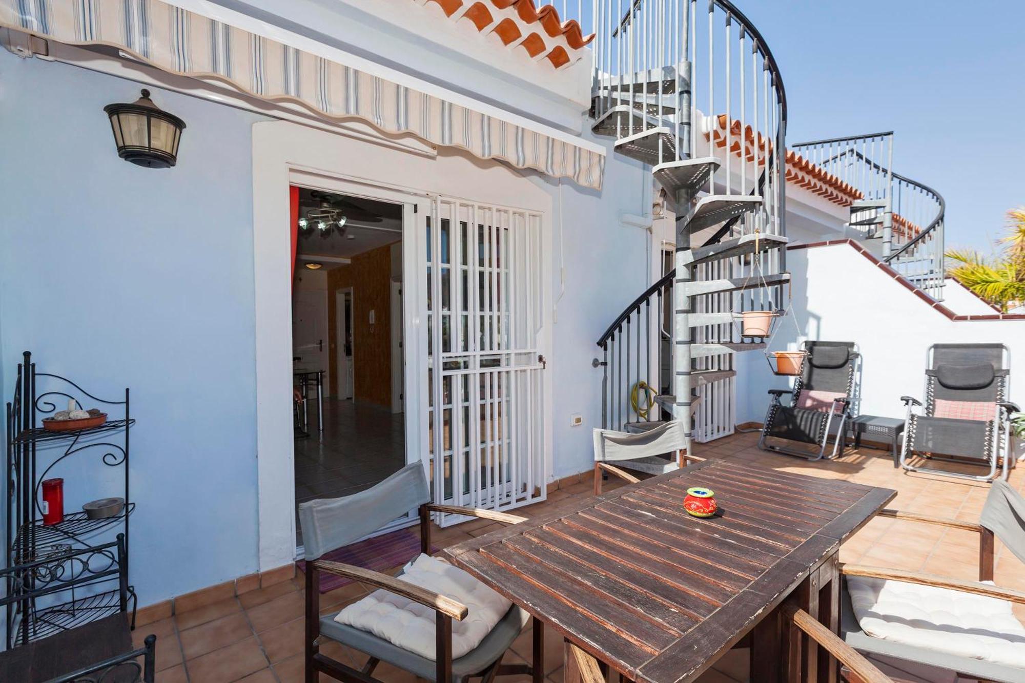 Penthouse El Mirador Los Cristianos Tenerife - Vv Bagian luar foto