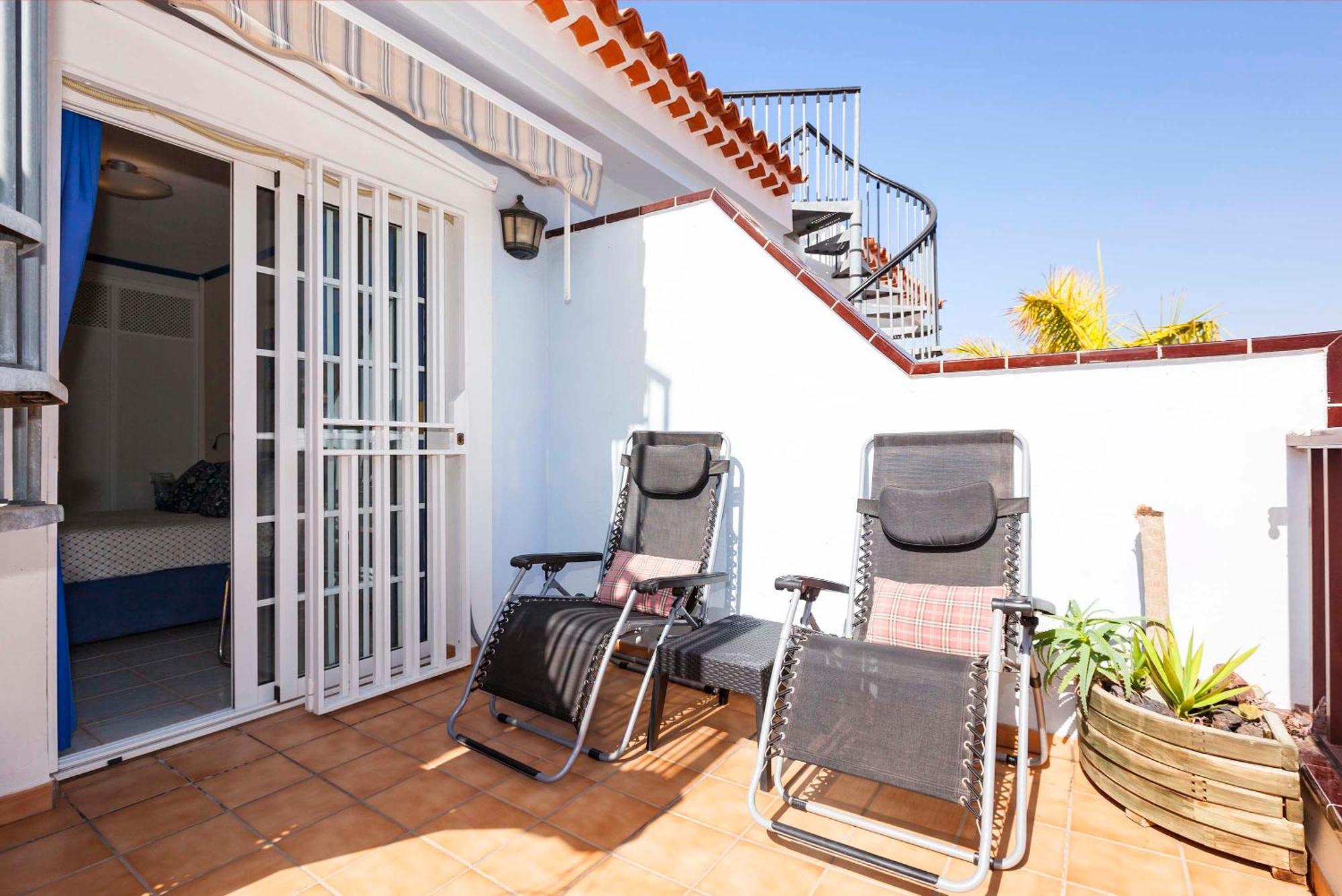 Penthouse El Mirador Los Cristianos Tenerife - Vv Bagian luar foto