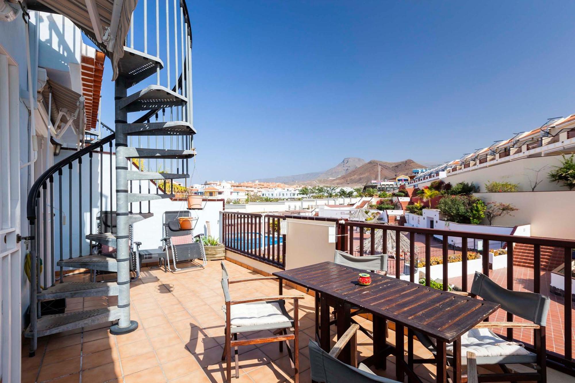 Penthouse El Mirador Los Cristianos Tenerife - Vv Bagian luar foto